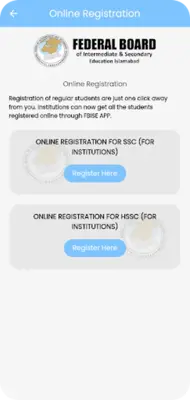 FBISE Islamabad - Official App android App screenshot 2